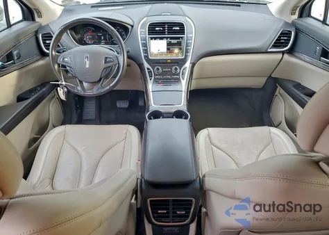 2018 Lincoln Mkx Reserve z USA, uszkodzony, nr VIN 2LMPJ8LP1JBL22181